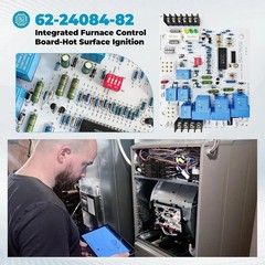 Upgraded Furnace Control Board Module for Rheem: 62-24084-82