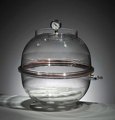 Azzota® Round Vacuum Desiccator w/ Vacuum Gauge, Dia 12″, 16.5L