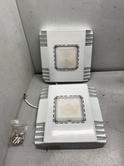 NUWATT 150W Waterproof LED Canopy Lights NW-CP-150W-2CT-WH-2P 2 Pack