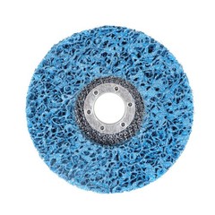 10 Pcs Clean Disc 4.5″ x 7/8″ Easy Change Strip Discs Remove Paint Rust & Clean