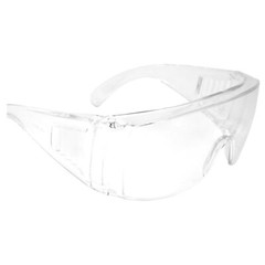2 Birdz Eyewear Safety Glasses Fits Over Glasses Clear Lens Scratch Resistant