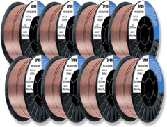 PGN Solid MIG Welding Wire – ER70S-6 .030 Inch – 10 Pound Spool – Mild Steel MIG