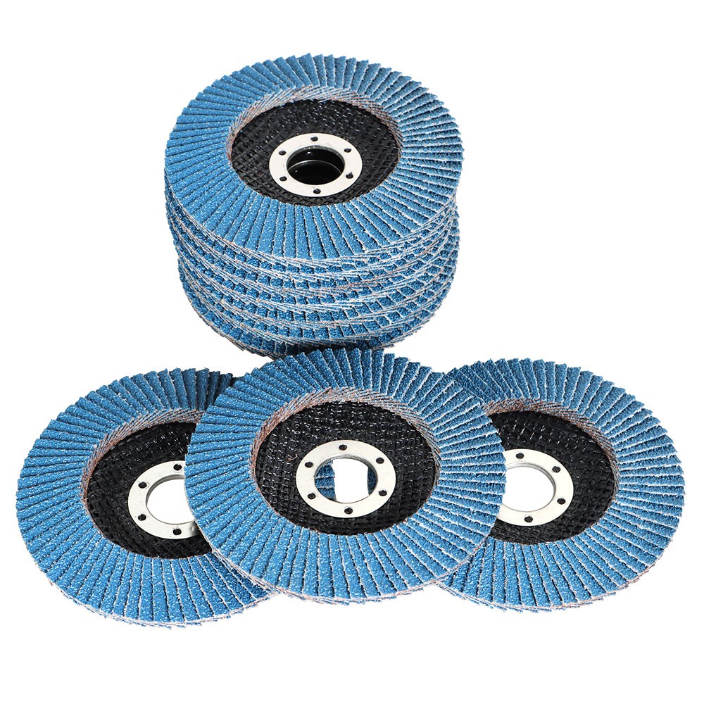 200Pack 4-1/2″×7/8” 40 Grit T29 Premium Zirconia Flap Disc Sanding Grinding