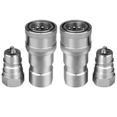 1/4″ Npt Iso 7241-B Hydraulic Quick Connect Couplers/couplings W/dust