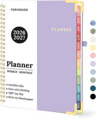 Academic Planner 2026-2027, July 2026-June 2027 Weekly & Monthly Hardcover Calen