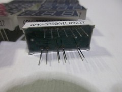 Qty (10) 3 Digit, 7 Segment, LED Displays, 7mm Leads