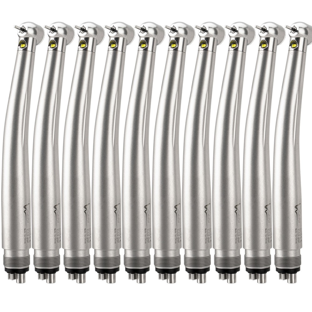 eLabPal E-generator Dental LED Fiber Optic High Speed Handpiece 4H Fit NSK Style