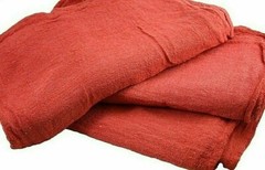 500 PACK NEW INDUSTRIAL COMMERCIAL STANDARD RED SHOP CLEANING TOWEL RAGS