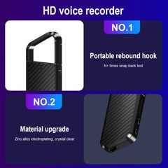 32GB Mini Hidden Digital Audio Voice Activated Recorder Smart MP3 Playback Small