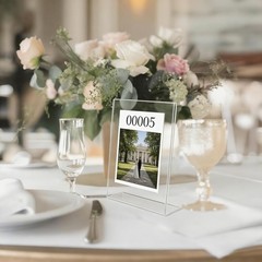 FixtureDisplays® 3PK 8.5 x 11″ Clear Acrylic Sign Holder with 3 Pack,