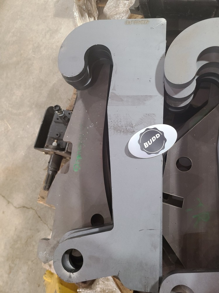JRB 418 Blank Quick Attach for JRB Loader mounts by BUDD top hooks blanks LASER