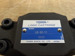 YUKEN LB-32-11 RELIEF LOGIC VALVE, #341048G NEW