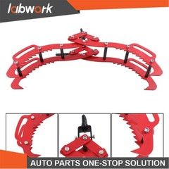 Labwork 32 inch Heavy-Duty Steel Log Grapple Hook 4 Claws With Anti-Slip Handle
