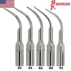 Woodpecker Dental Ultrasonic Scaler Tips Scaling Periodontic G1 G2 G4 P1 Kit EMS