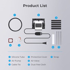 Creality Air Assist Kit, Air Assist Pump for CR-Laser Falcon 10W 22L/min Airflow