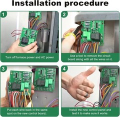 Defrost Control Board for HVAC Systems, PCBDM133S Compatible with Goodman