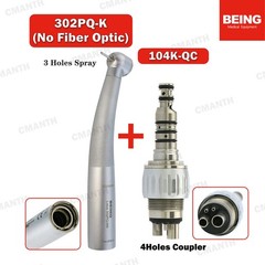 BEING Dental Handpiece High Speed Turbine 4 Holes Coupler For KAVO MULTiflex LUX