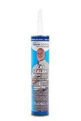 Dicor Clear Caulk Sealant 10 Ounce Paintable for RV Windows and Doors
