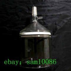 24/40 Buchner Funnel,Filtering Funnell,Glass Funnel with Coarse Filter,Lab chem