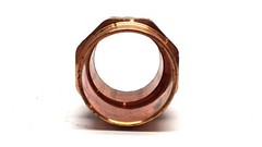Streaml 1-1/4″ MNPT Threaded Copper Fitting to 1-1/4″ Tube Adapter Sweat Fitting