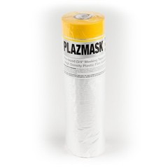 Pre-Taped Masking Film Roll 6ft x 65ft for Painting Auto Body Trim