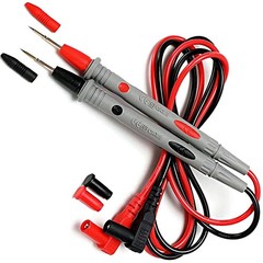 20A 1000V Multimeter Test Leads – Professional Needle Pin Probe Wire Cable Kit
