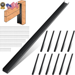 12 Pack 42 Inch Horse Stall Wall Channels Galvanized Steel Easy Installation