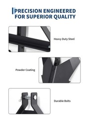 Heavy Duty Middle Buster Plow for Category 1, 3-Point Quick Hitch Tractors