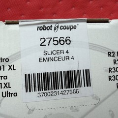 Disc Slicer Robot Coupe 27566- 4 mm(5/32”) Food Processor Blade -France