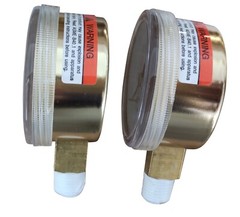 2″ Gas Regulator Gauge Set 200 & 4000 PSI 1/4″ NPT OXYGEN ARGON NITROGEN HELIUM