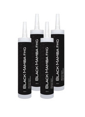 Black Mamba FHG High Tack Adhesive 10.2oz Tube- White (Single Tube)