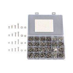 700Piece Nuts and Bolts Assortment Kit 4-40 #6-32 #8-32 #10-24 Phillips Pan Head