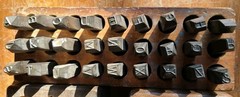 1/4″ & 3/8″ 71pc. Letter & Number Stamp Punch Sets Alloy Steel Metal