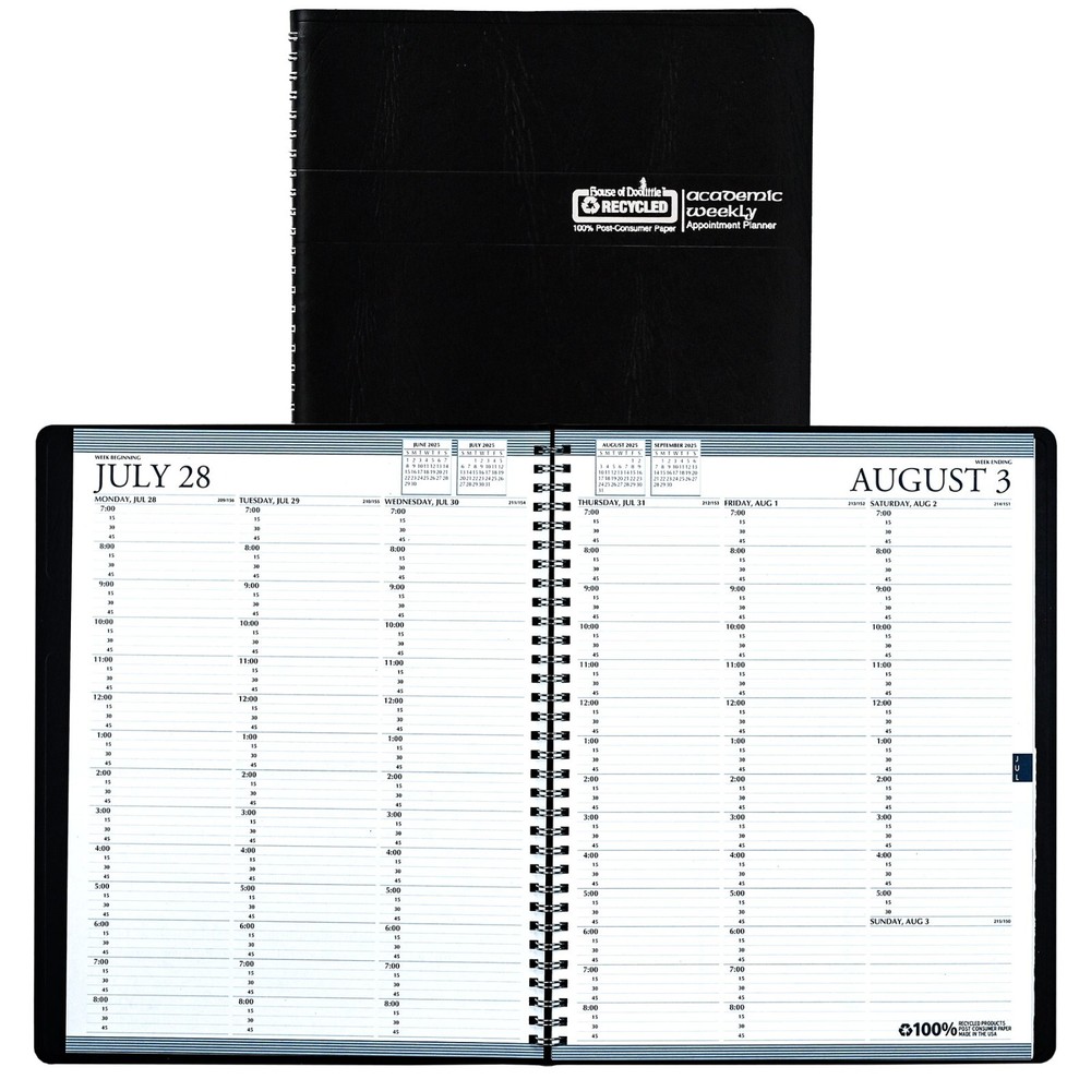 House of Doolittle 2572-02 HOD257202 2025-2026 Academic Weekly Planner