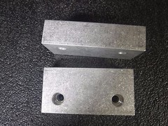 Gibraltar – 6 Inch Wide, Soft Flat, No Step Vise Jaw Aluminum 3 Inch High(ZJ)