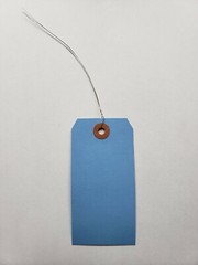 Large Size #5 Wired Tags 4 3/4″ x 2 3/8″ Colored Manila Shipping 100 200 300 500