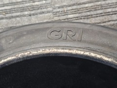 (QTY 2) Globe Star Smooth Press On Forklift Tire 16-1/4x7x11-1/4 (413/178-286)