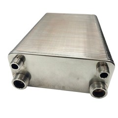 100 Plate Stainless Steel Heat Exchanger Brazed Plate Heat Exchanger