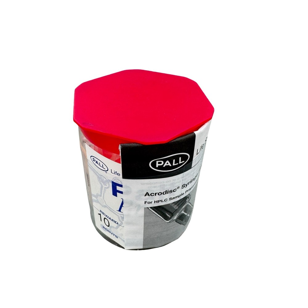 EXP Pall Life Sciences Acrodisc CR 13 mm Syringe Filter – 0.2 µm PTFE 100/PK