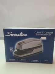 NEW Swingline Optima 20 Electric StaplerDesktop, Auto/Manual, 20 Sheets, Silver