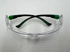 (QTY 5) NoCry 506UG Clear Lightweight Safety Glasses Adjustable Frame