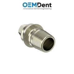 10x Titanium Ti-Base Anti-Rotation NP Ø4.2mm MIS® Compatible Int Hex 2.10mm