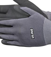 2 Pairs Uline CoolFlex Micro-Foam Nitrile Coated Gloves – Large S-21083