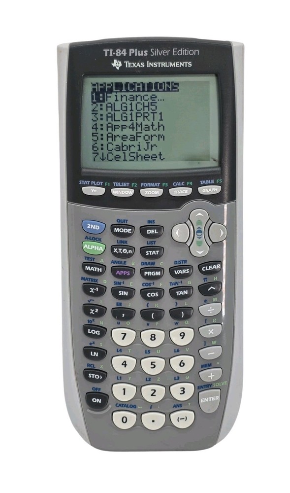 Texas Instruments Pink TI-84 Plus Silver Edition Graphing Calculator