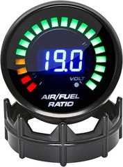 52mm Air Fuel Ratio Gauge AFR LED Digital Display + Narrowband O2 Oxygen Sensor
