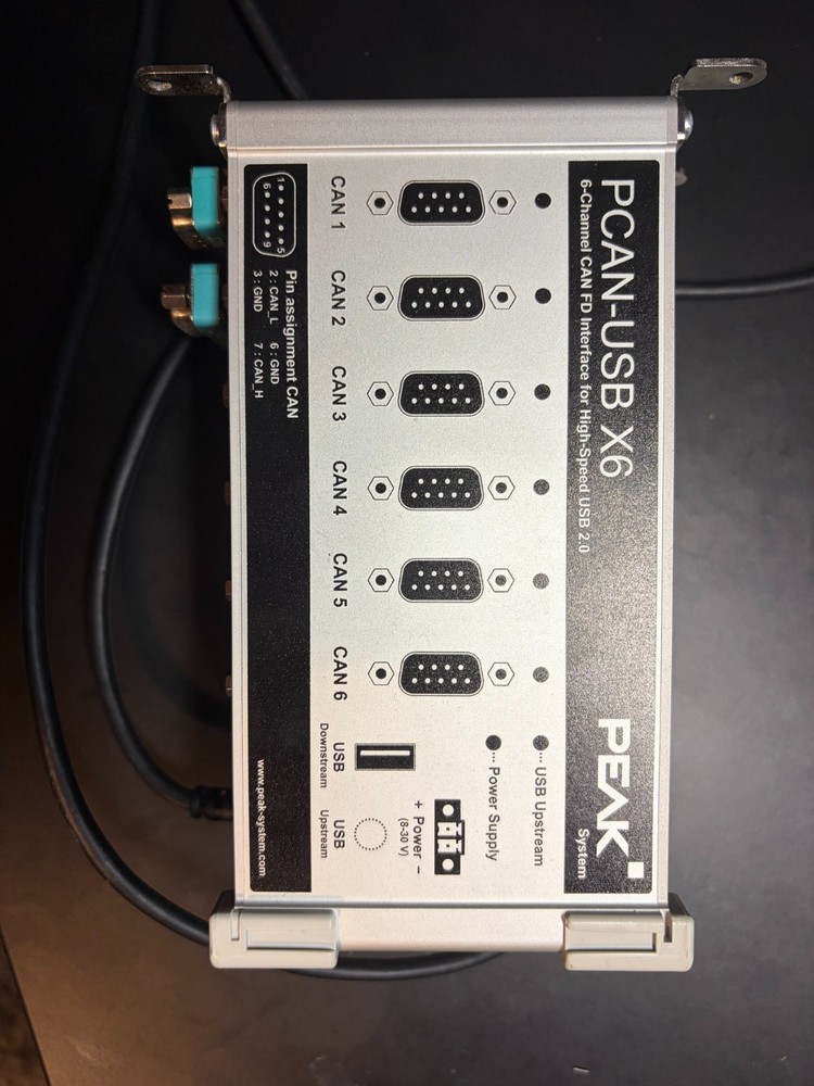 Peak System PCAN-USB X6 6-Channel CAN/CAN-FD Interface For High-Speed As Picture