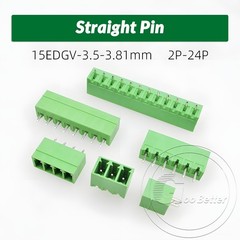 3.5mm Pitch PCB Terminal Block Plug-in Screw Connector 2Pin – 24Pin Plug / Pin