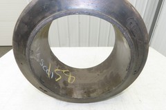 Forklift Tire 16-1/4x7x11-1/4 Smooth Press-on Black Rubber