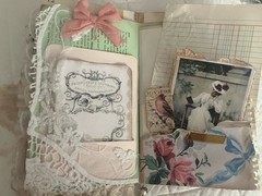 VINTAGE STYLE HANDMADE JUNK JOURNAL-“A Graceful Life”