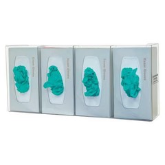 Bowman Dispensers Gl040-0111 Glove Dispenser, Petg, Holds (4) Boxes , Clear